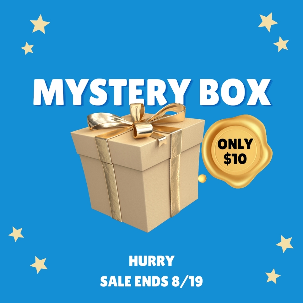 Mystery Box Only $10.  Hurry Sale Ends 8/19, Women's, Mens or Kids